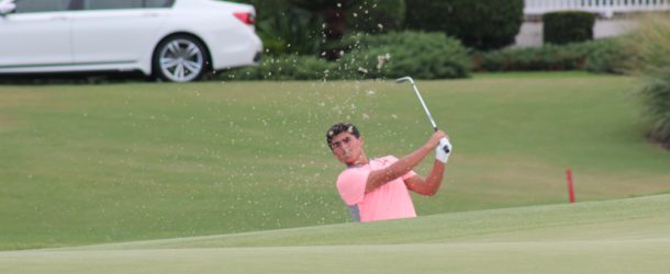 BLUFFTON’S BRYSON NIMMER SHARES THE LEAD GOING INTO THE FINAL ROUND